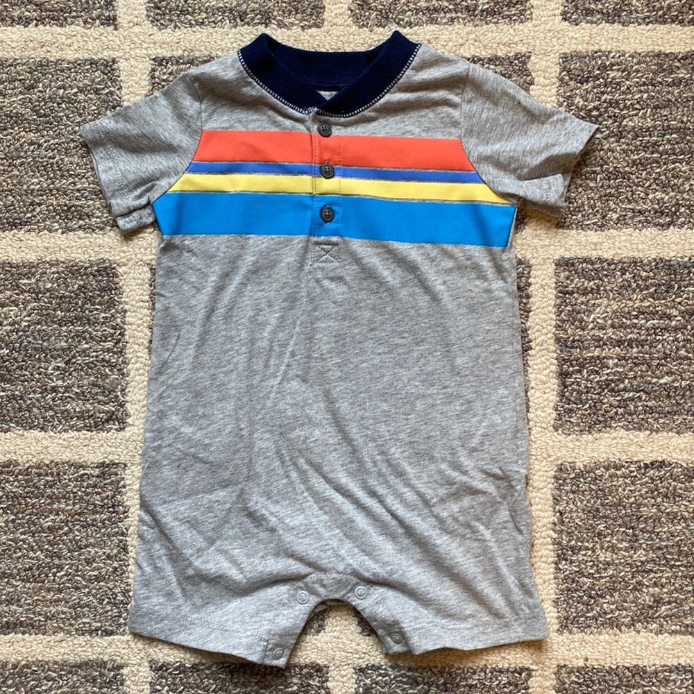 CARTERS | SHORT SLEEVE ROMPER